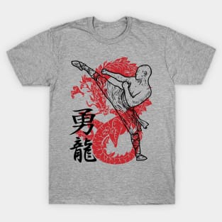 Kung Fu Chinese Dragon Martial Arts T-Shirt